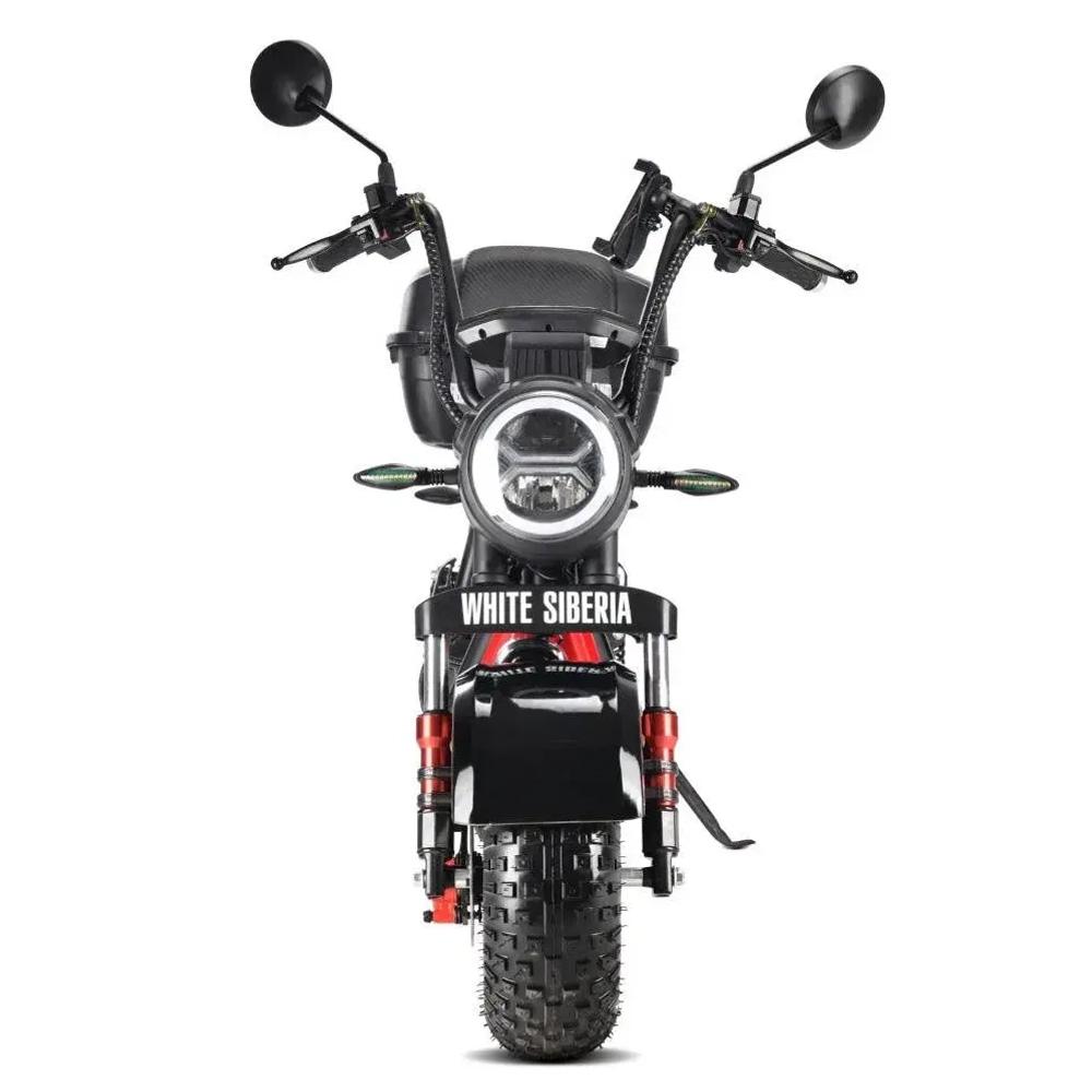 Электроскутер WHITE SIBERIA MINI R 2.0 1200W BLACK
