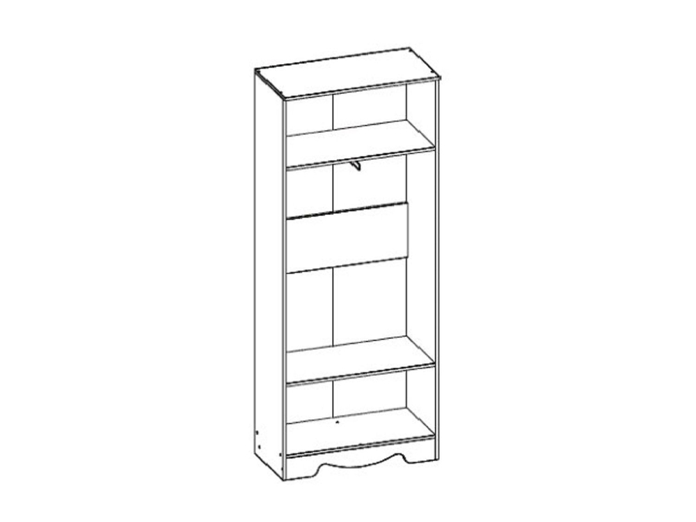 Латте 2 Шкаф двухдверный Бодега Светлый / Орех Донской