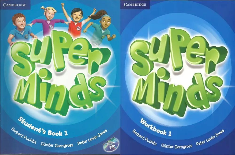 Super Minds 1 (1 Ed) Комплект SB+WB+CD