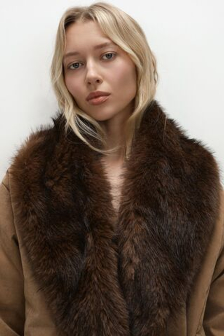 Воротник из меха