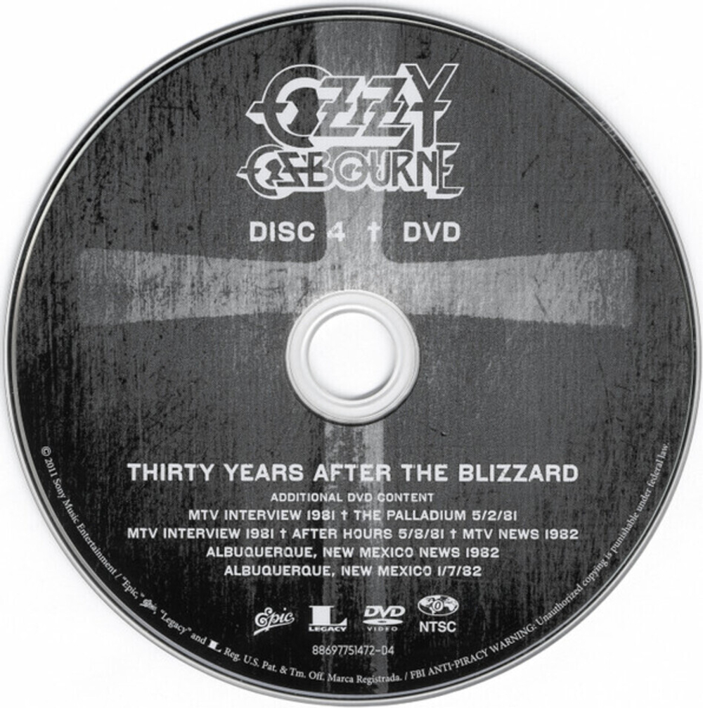Ozzy Osbourne / Blizzard Of Ozz - Diary Of A Madman (30th Anniversary Edition)(2LP + 3CD + DVD + Book)