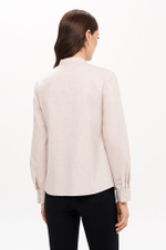 23379 Блузка женская (пепельно-розовый)