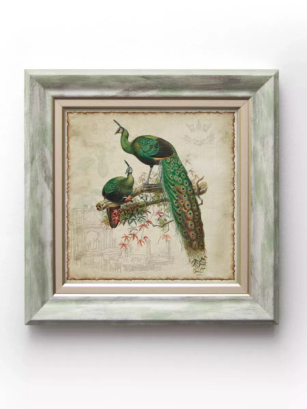 Картина на стену интерьерная на холсте 27,5*27,5 см