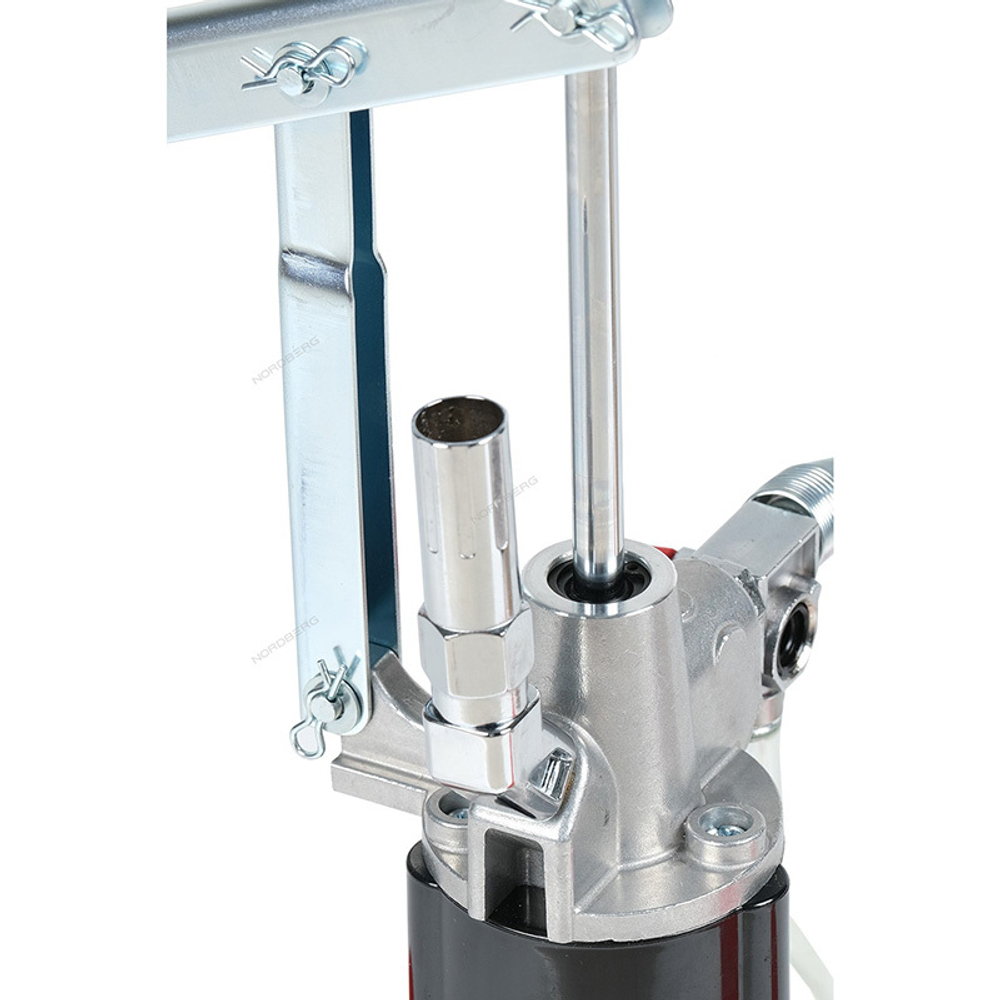 NORDBERG (N4007K) Установка для заливки масла в АКПП, ручная, с переходниками, 7.5 л