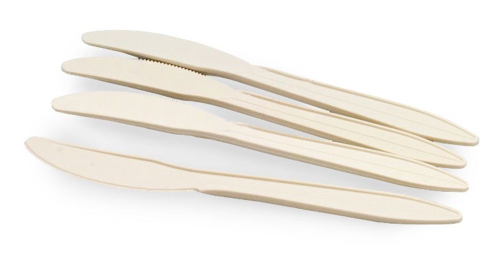 Нож кукурузный крахмал бежевый 186мм 50/1000