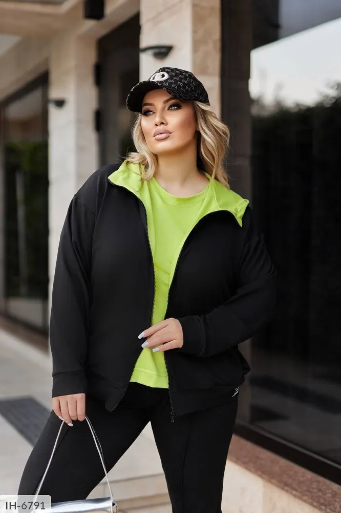 Костюм тройка IH-6790 Фабрика Моды