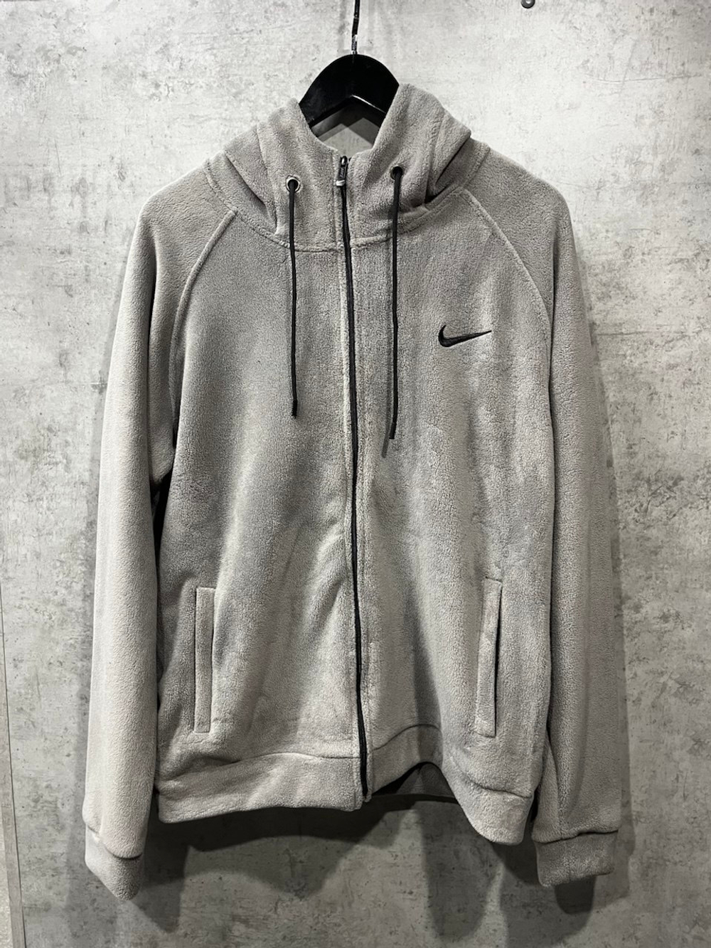Худи Zip Nike #1 • Серый