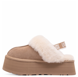 UGG Funkette Suede Platform Sand