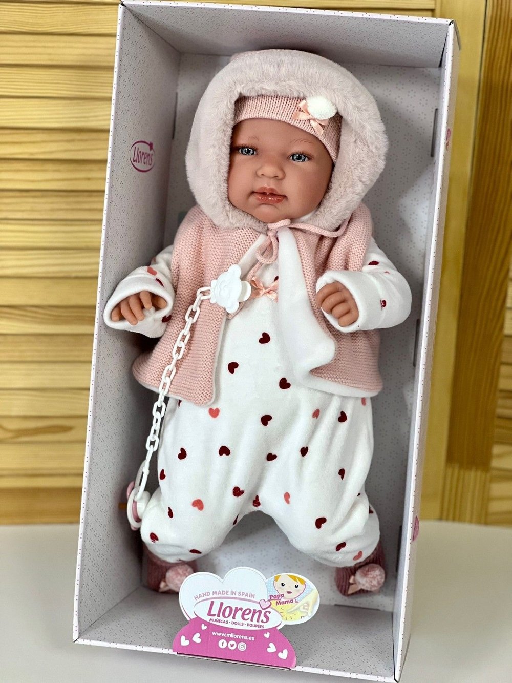 Кукла Llorens мягконабивная 44см Tina (84440)