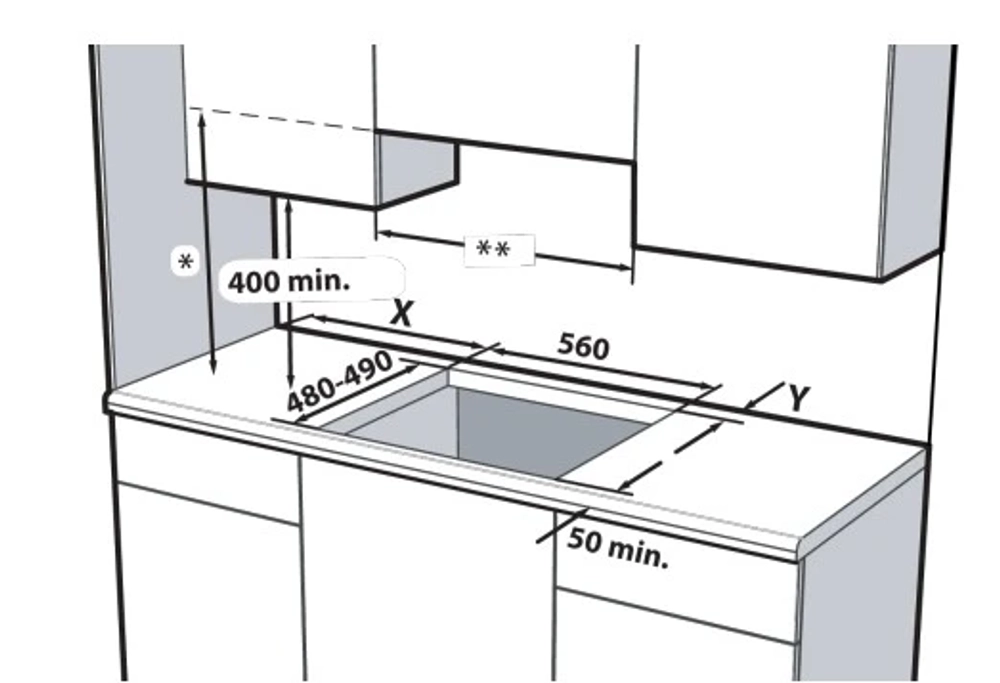 Газовая варочная поверхность Indesit THPM 642 WS/WH/I