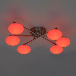 Citilux ATMAN SMART CL226A161 RGB LED Умная люстра Матовый Хром