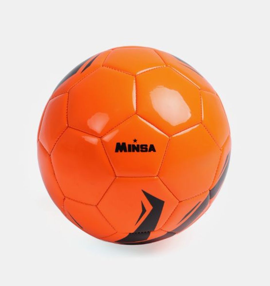 Футбольный мяч "MINSA", оранж