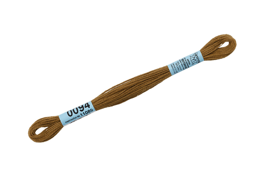 Мулине "Gamma" , 100% хлопок, 8 м, №0094