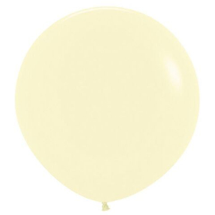 Шар 24" Нежно-желтый, Пастель Матовый (Макаронс) / Yellow 620 Sp