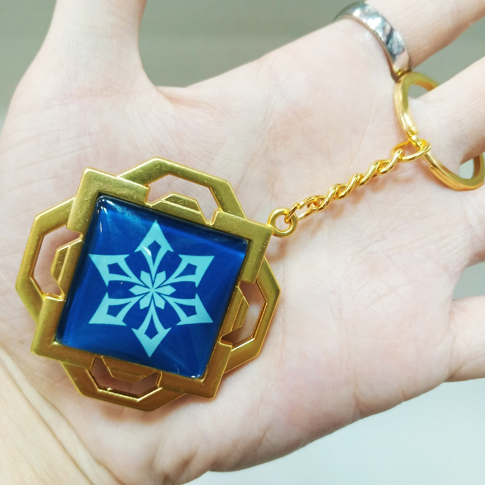 Брелок светящийся "Genshin Impact / Геншин - Ли Юэ"