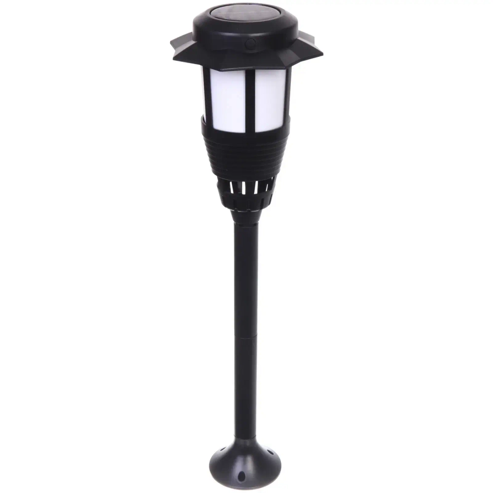 Фонарь садовый «Пронто» 12,5*12,5 см (h=45 см) на солнечной батарее (универсальный), Эффект горящего пламени