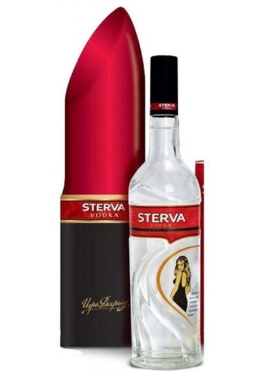 Водка Стерва в подарочной упаковке
