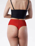 Трусики-стринги с высокой линией талии Stringi Maxi (Размер: XL) (Цвет: телесный)