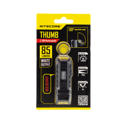 Фонарь-брелок светодиодный наключный Nitecore Thumb, 85 лм., аккумулятор, класс защиты IP65
