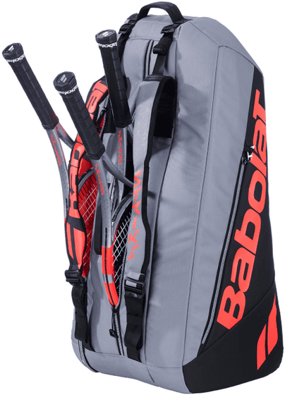 Сумка теннисная Babolat RH x 6 Pure Strike (Carbon Grey Edition)