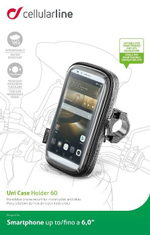 Универсальный держатель для смартфона диагональю до 6 дюймов на руль мотоцикла