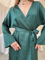 Платье Кимоно изумруд