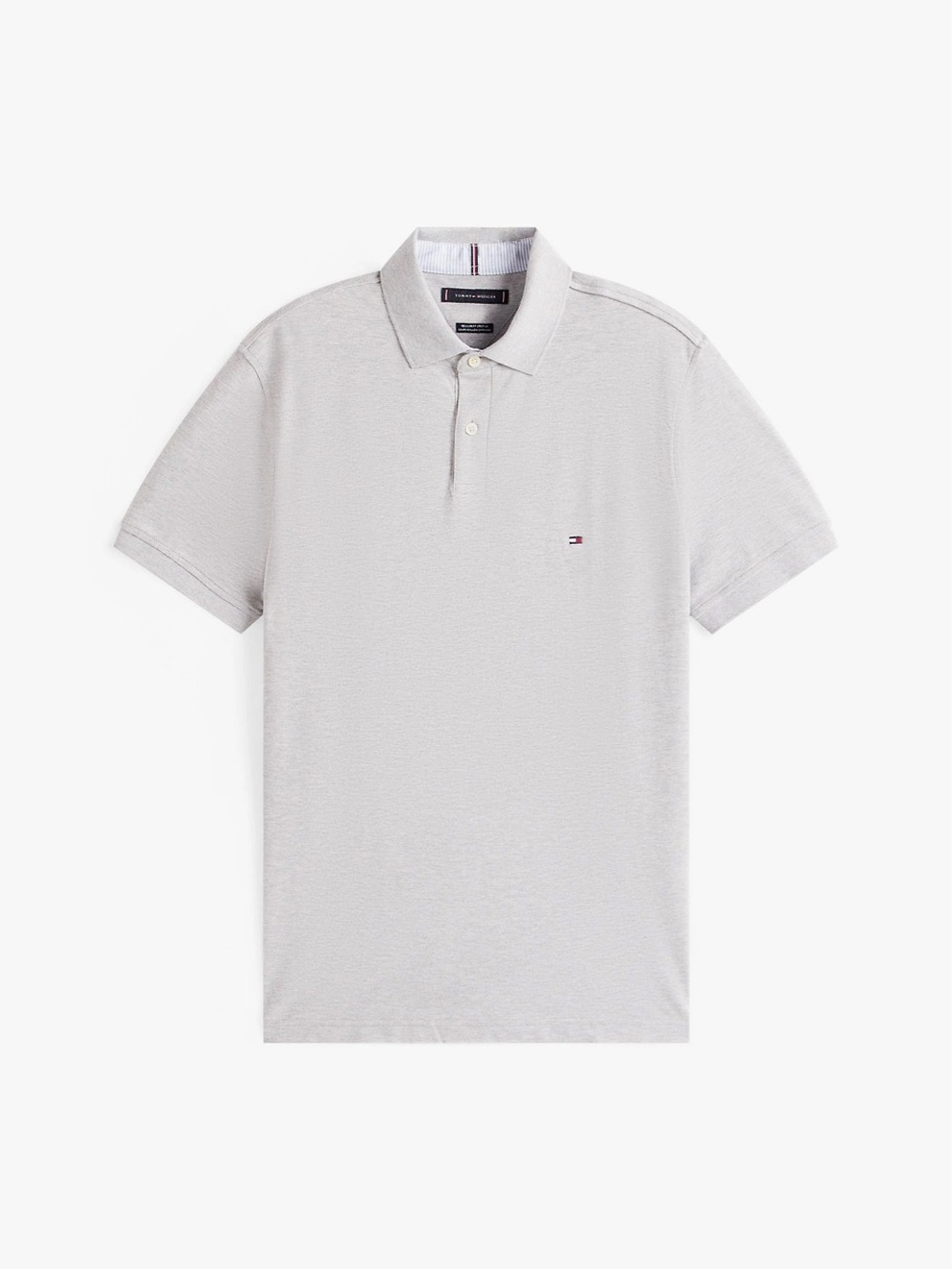 Поло Tommy Hilfiger Regular Fit Stretch Grey Heather