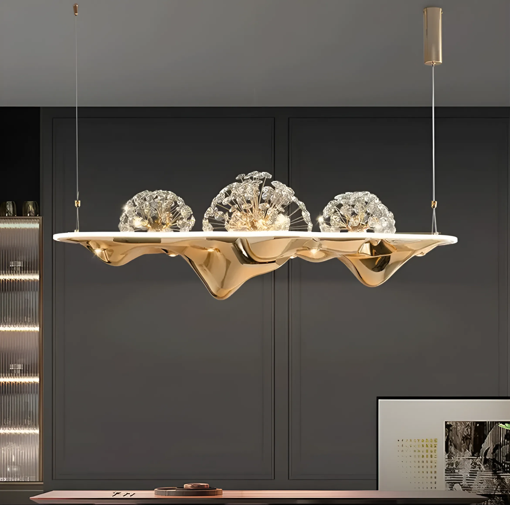 Люстра дизайнерская горизонтальная Fiden by Light Room