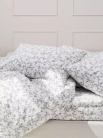 YERRNA простыня 240*260 белый с рисунком