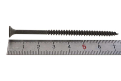 Фосфатированный саморез с мелкой резьбой по дереву/металлу Зубр PH2, 4,2x76 мм 20 шт 300016-42-076