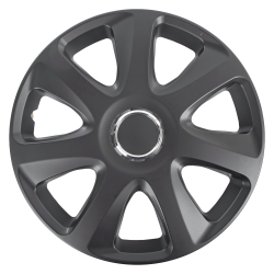 Колпаки R16 Saturn 4шт (черно-матовые) ABS-пластик ARNEZI A0702040