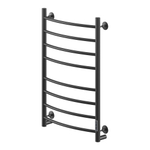 Полотенцесушитель MIXLINE CAPELLA  80х50 (таймер, 318 Вт, 8 перекладин) электрический ЧЕРНЫЙ