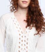 платье prishi Silvian Heach - белый(CVP22191VE)