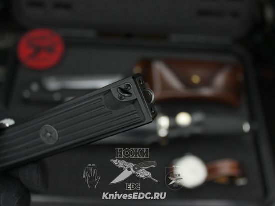 Складной нож автоматический Steelclaw ТТ-2 c клинком из стали D2, рукоять G10