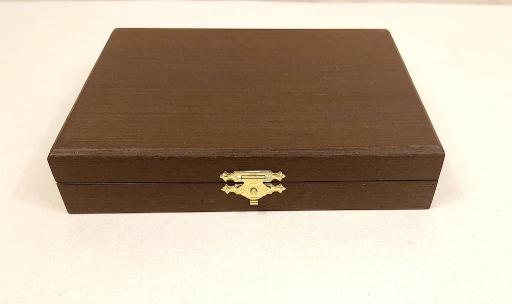 Набор "Анютины глазки" визитница и ручка Parker с ручной росписью Палех