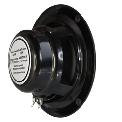 Комплект влагостойкой акустической системы для бани, сауны и хамама SENSOR Black VISATON 3