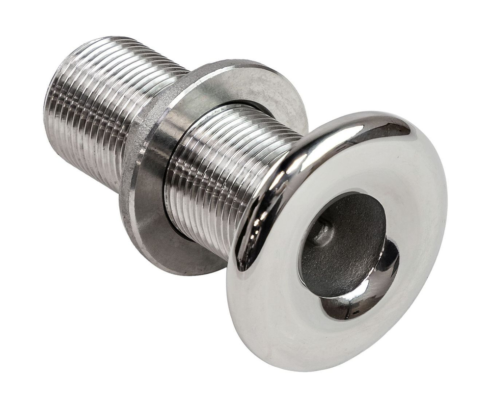 Шпигат нержавеющий d19мм, резьба D26мм