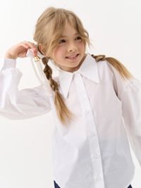 Блузка "Белая" для девочки 7+