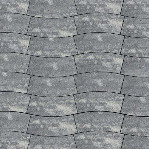 Тротуарная плитка Аксио, 80 мм, ColorMix Актау, гладкая