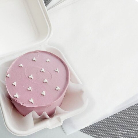 Бумага Пергамент 18*18 см для Бенто-торта Белая (10 ШТ)