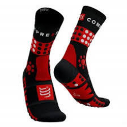 Носки Trekking Black/Core-Red/White)