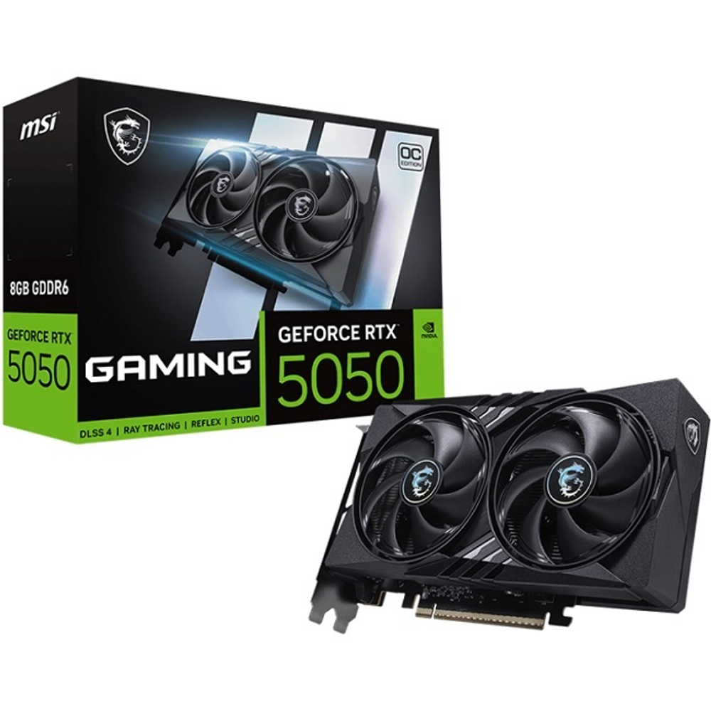 Видеокарта MSI GeForce RTX 5050 GAMING OC 8GB GDDR6 (G5050-8GC)