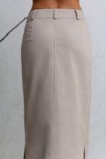 Юбка-макси из денима