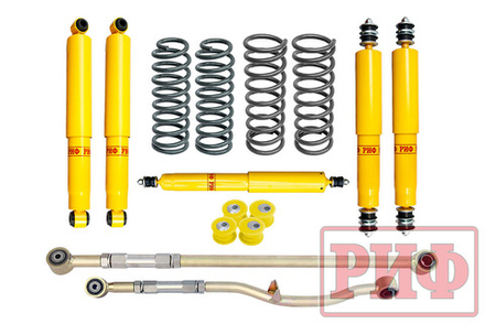 Лифт-комплект Nissan Patrol Y60 и Y61 до 2000 года лифт 150 мм (левый руль) РИФ