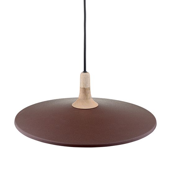 Светильник подвесной mango pyor, D40х13 см, сиреневый