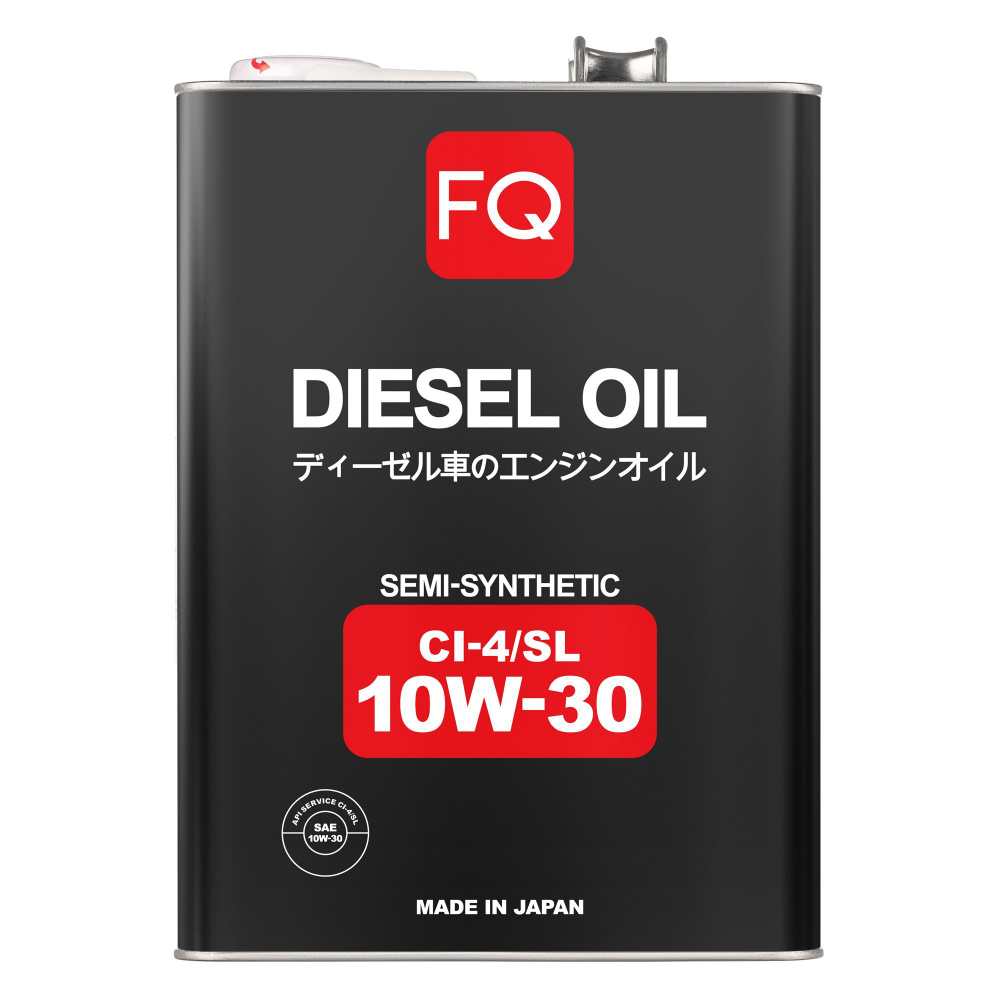 Масло моторное FQ DIESEL  SEMI-SYNTHETIC  CI-4/SL   10W-30   4л