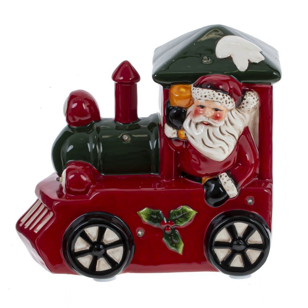 GAEM Фигурка декоративная "Поезд" с подсветкой (АААх3, н/п), L17 W11 H16 см