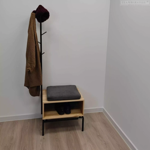 Банкетка с вешалкой серии СКАНДИ