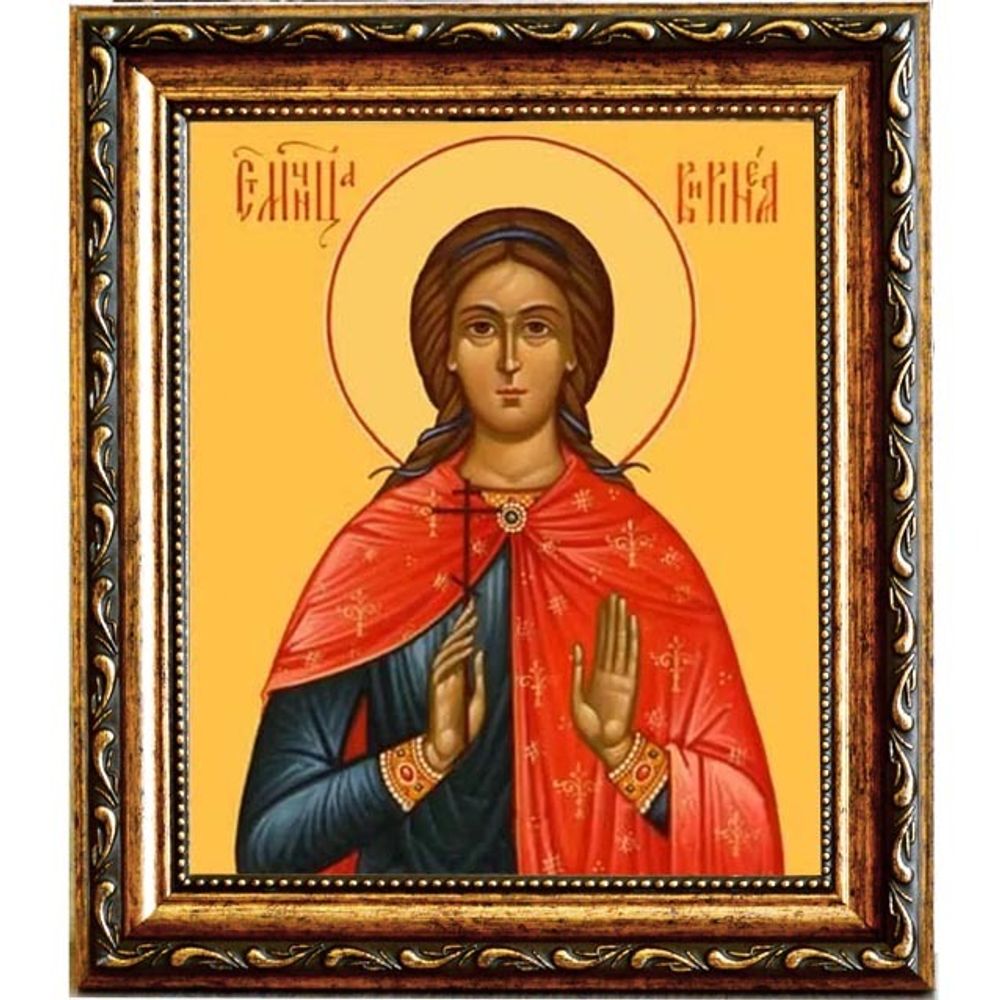 Виринея (Вероника) Едесская Святая мученица. Икона на холсте.