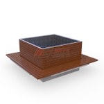 Вазон для растений с сиденьем KVA650